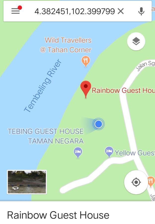 Taman Negara Rainbow Guest House Kuala Tahan Εξωτερικό φωτογραφία